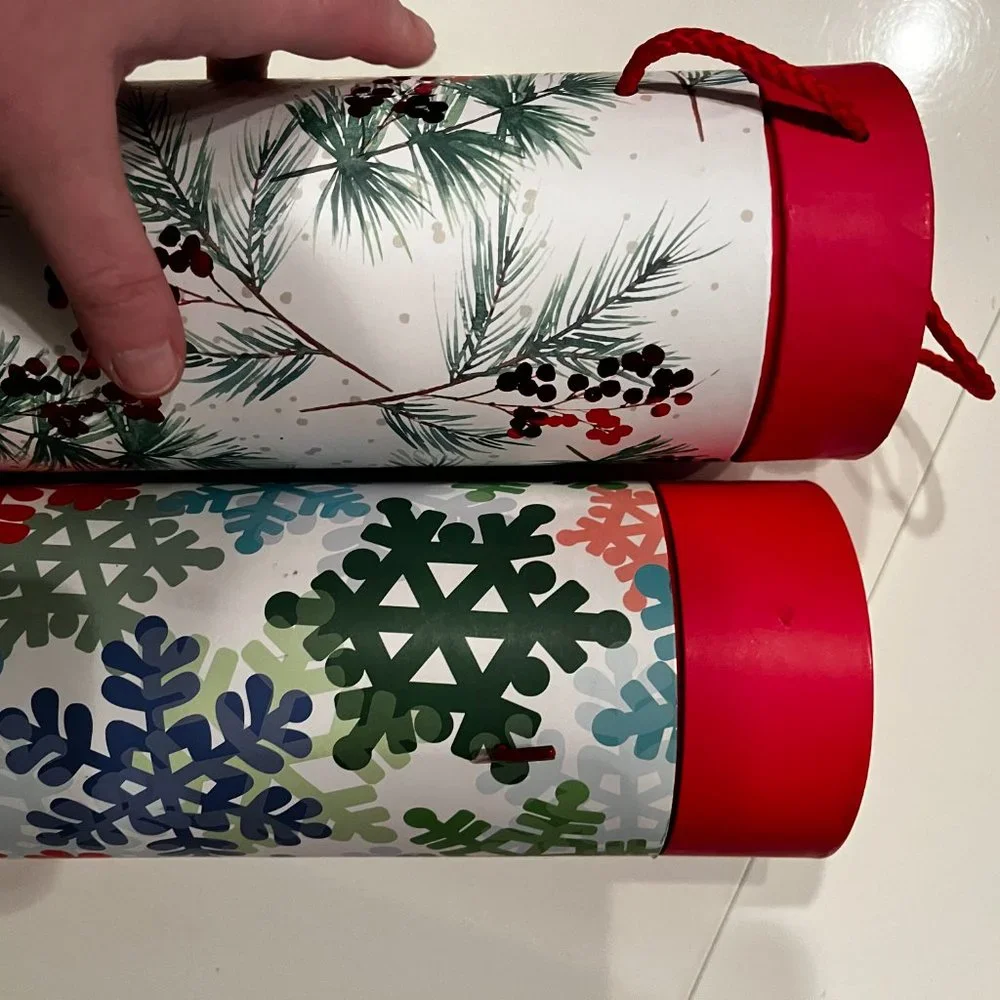 Wine Gift Containers / Set‎ of 2 (new / party supplies)